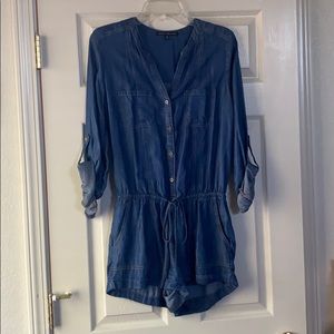 Haute Monde denim romper